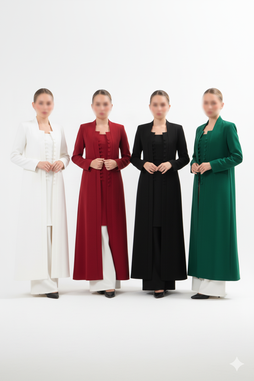 UAE National Day Abaya - Red