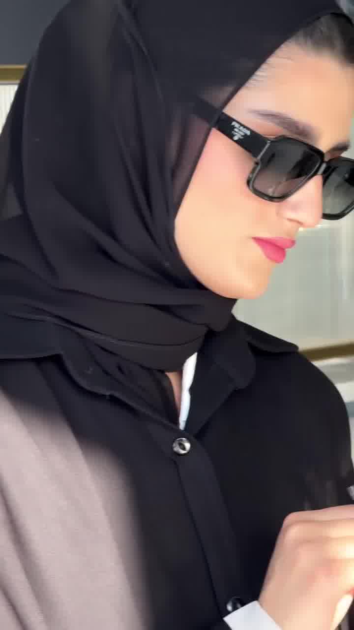 Black Basic Blazer Abaya