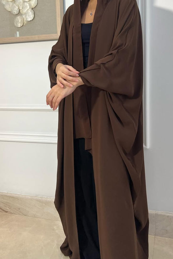 Brown Loose Fit Abaya
