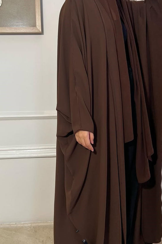Brown Loose Fit Abaya