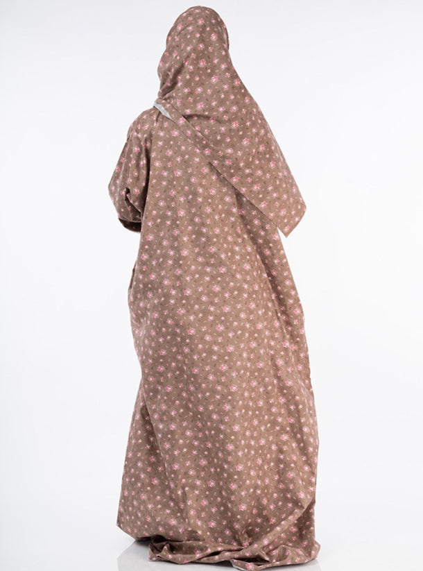 Printed Cotton/linen Soft  Prayer Dress
