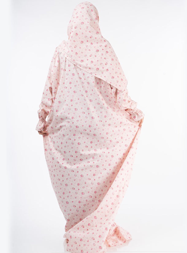 Printed Cotton/linen Soft Prayer Dress