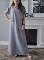 Under Abaya Dress - Grey