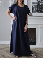 Under Abaya Dress - Blue