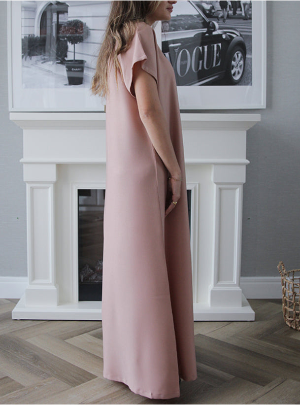 Under Abaya Dress - Beige