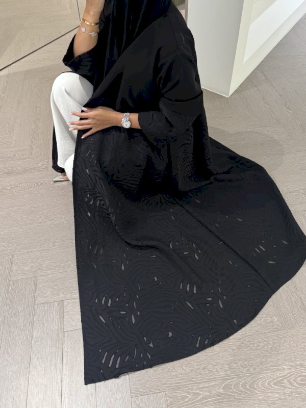 Self work Black Abaya