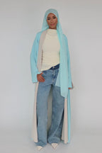 Reversible Abaya Blue