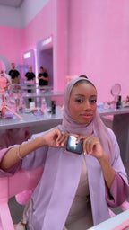 Reversible Abaya Lilac & Pink