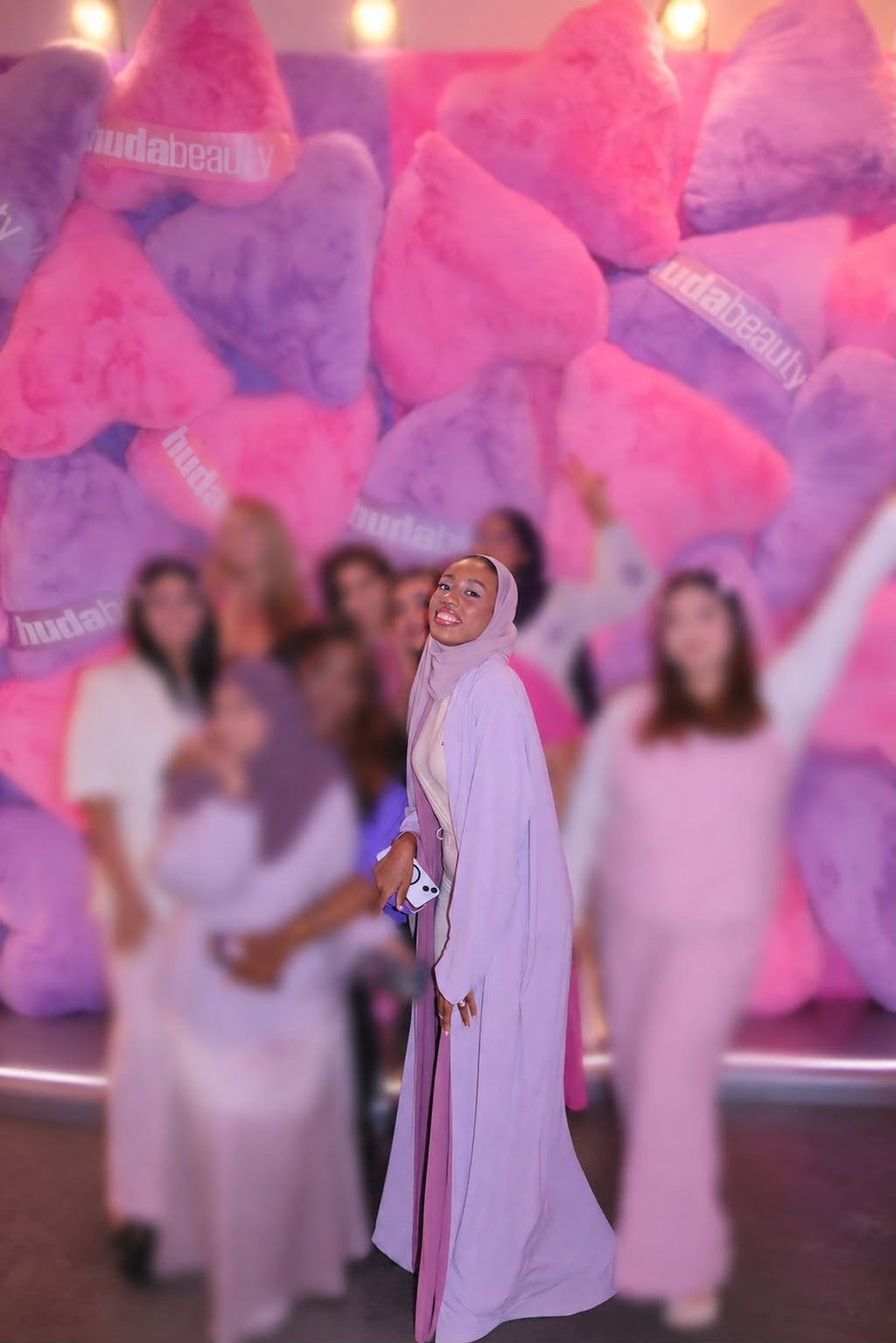 Reversible Abaya Lilac & Pink