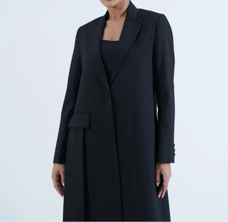 Blazer Abaya with Unique, Non-Traditional Design