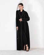 Blazer Black Thread Abaya
