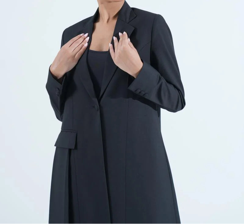 Blazer Abaya with Unique, Non-Traditional Design
