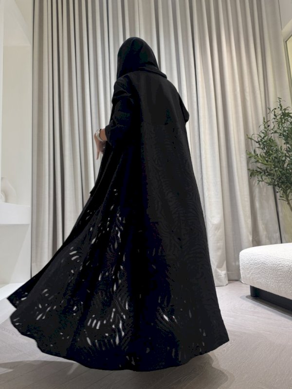 Self work Black Abaya