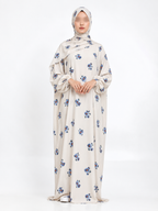Printed Cotton/linen Soft Prayer Dress