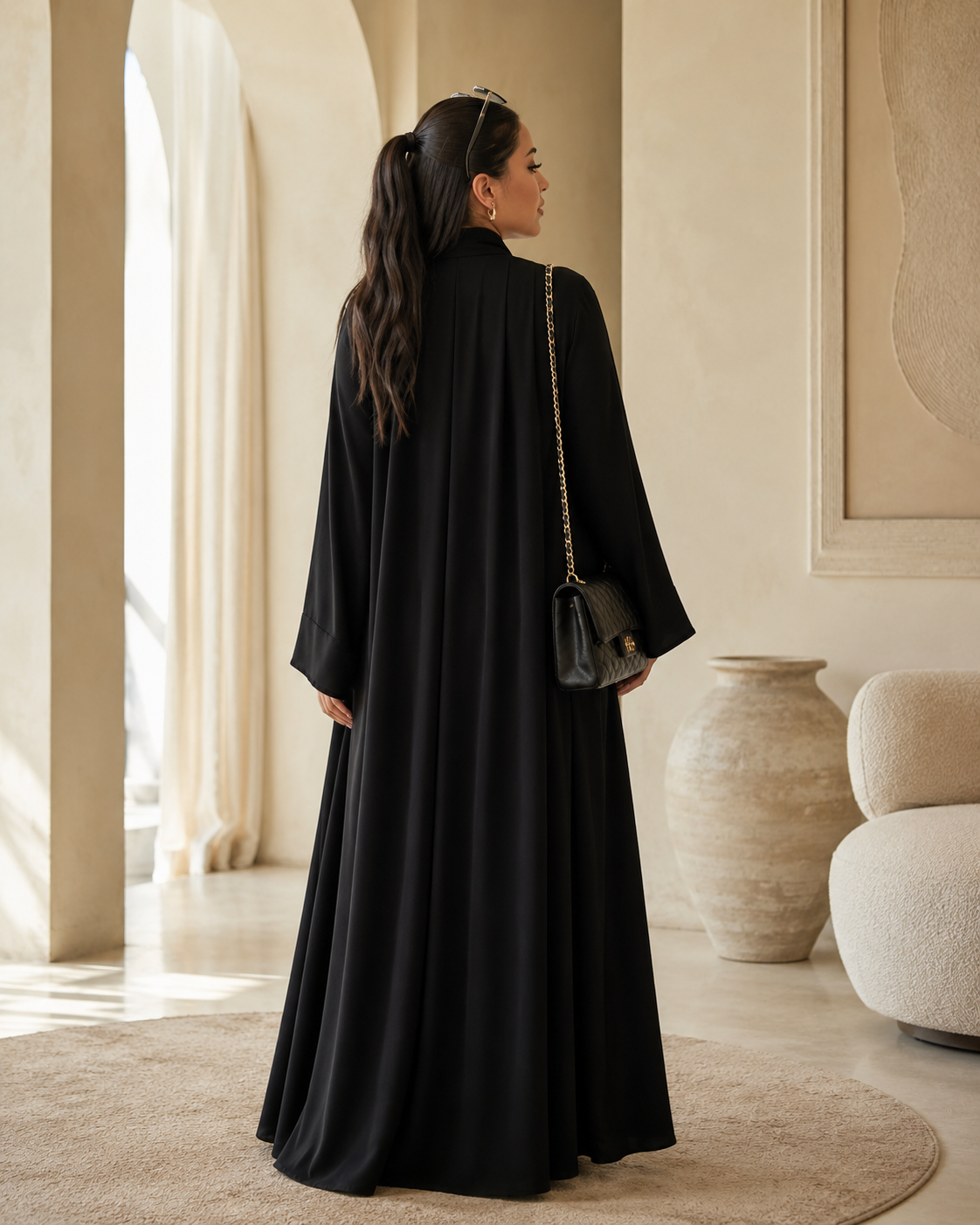 Summer Abaya - Black