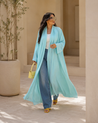 Summer Abaya - light blue