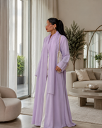 Summer Abaya - light purple