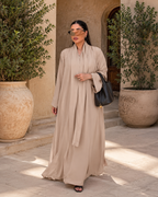 Summer Abaya - Taupe beige