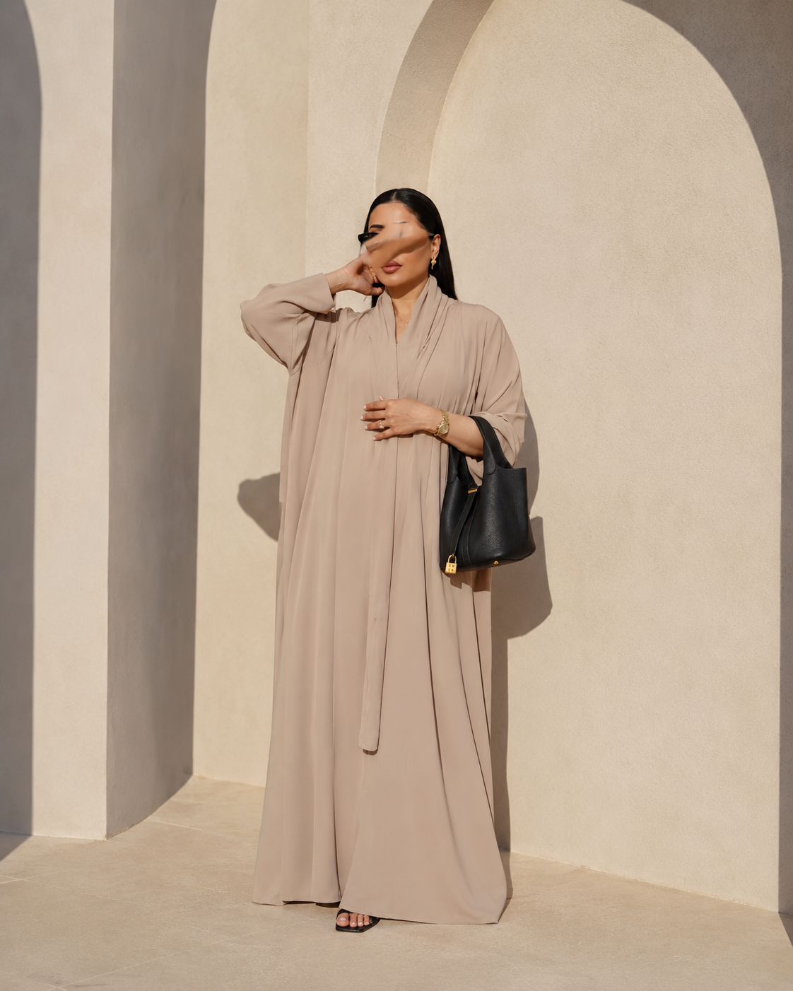 Summer Abaya - Taupe beige
