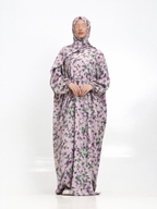 Printed Cotton/linen Soft Prayer Dress