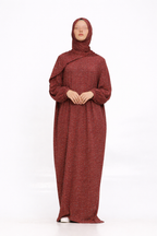 Printed Cotton/linen Soft  Prayer Dress