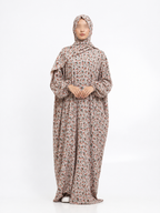 Printed Cotton/linen Soft Prayer Dress