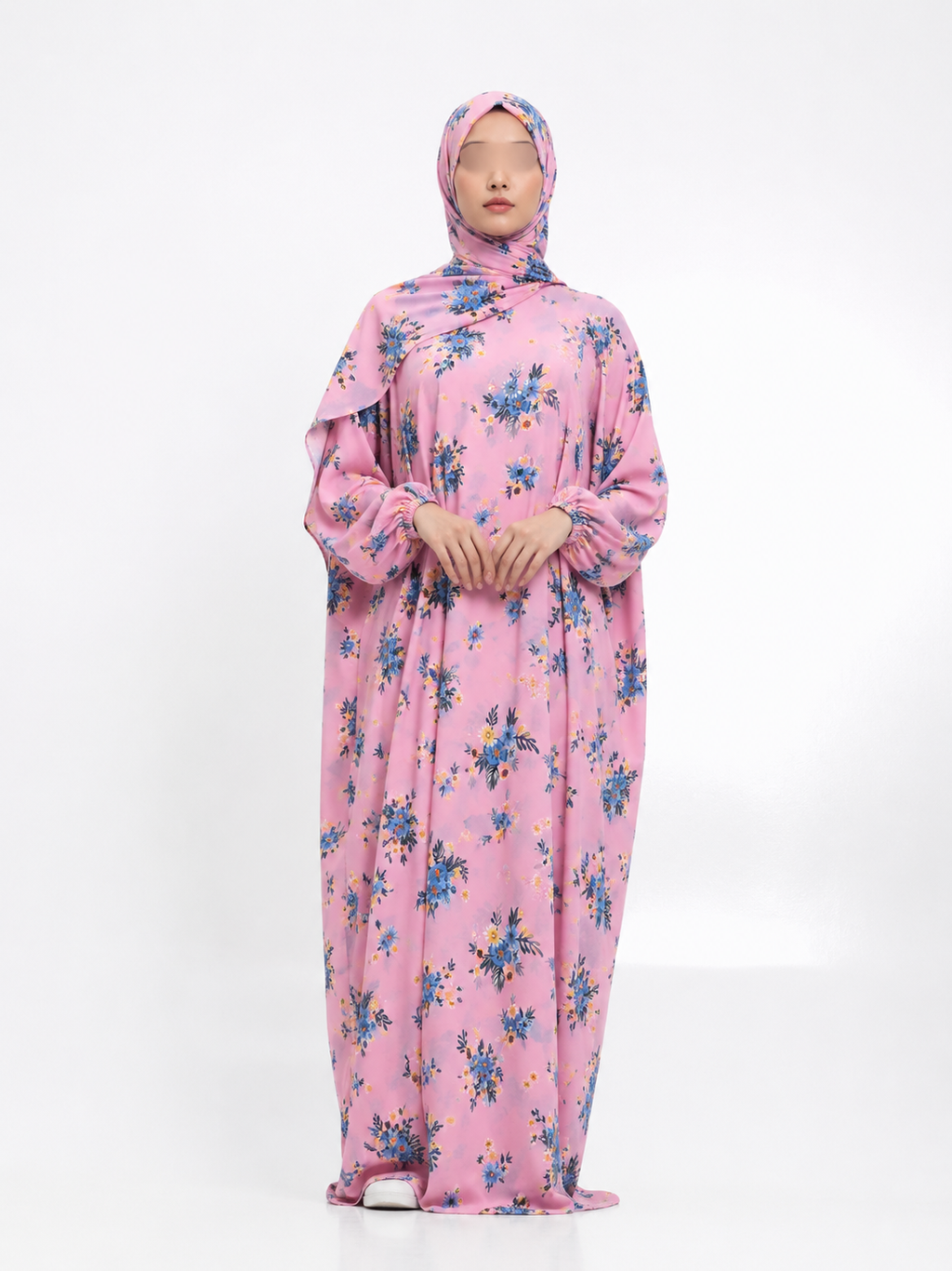 Printed Cotton/linen Soft Prayer Dress