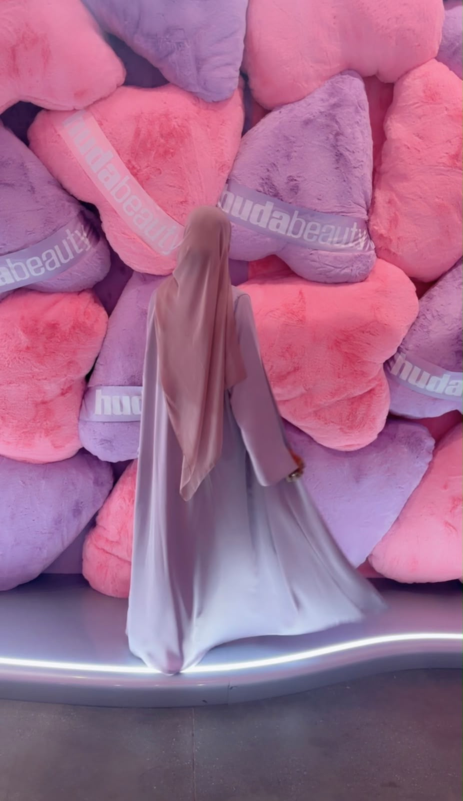 Reversible Abaya Lilac & Pink