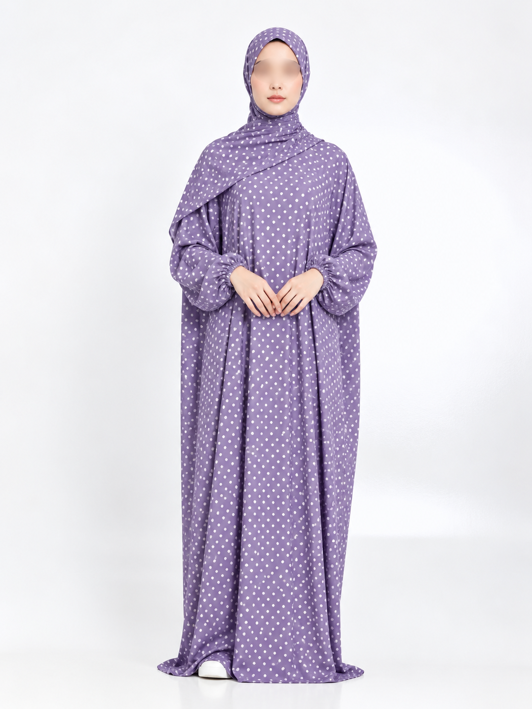 Printed Cotton/linen Soft Prayer Dress