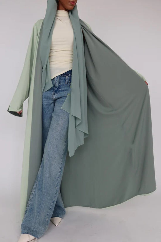 Reversible Abaya Matcha