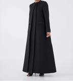 Premium Black Executive Abaya with Shaila