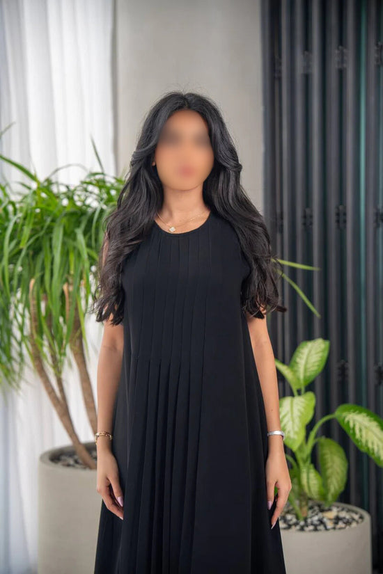 Black Crepe Dress