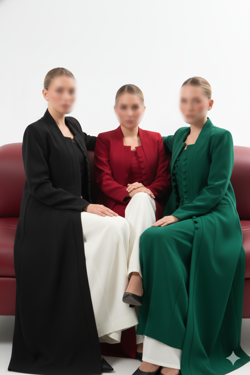 UAE National Day Abaya - Red