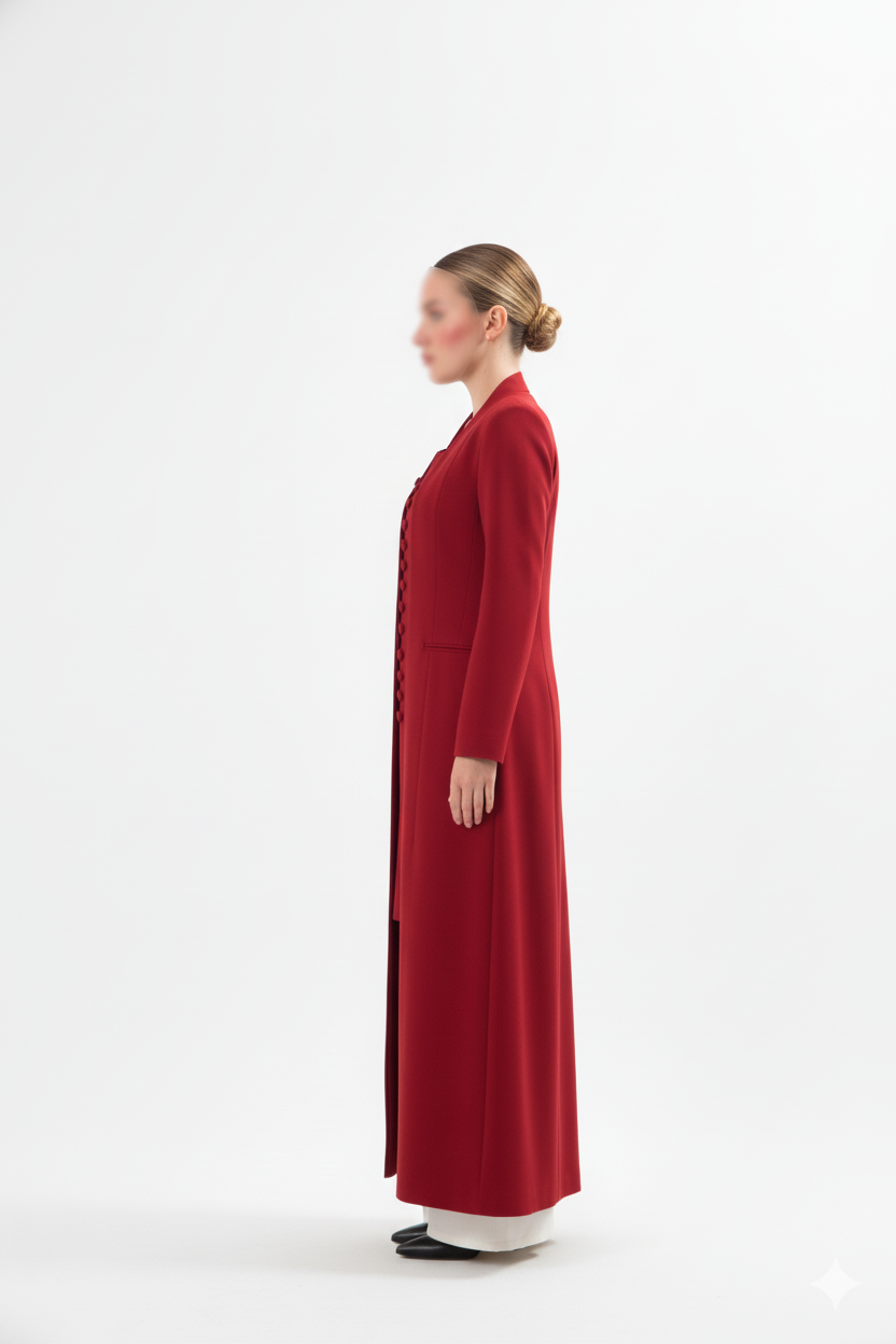 UAE National Day Abaya - Red